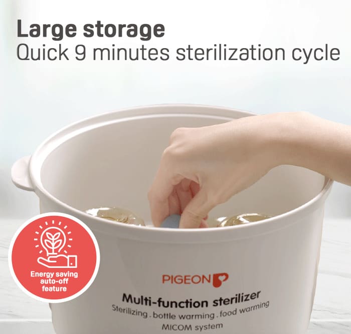 Pigeon multi function steam clearance steriliser